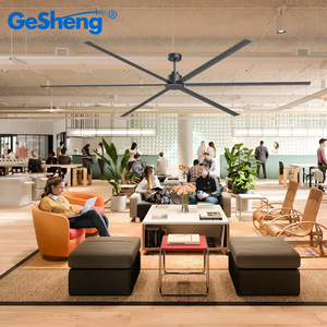 業務用大型120/144インチ天井扇風機 PMSMモーター 6段階風量調節 静音設計 ジム、倉庫、スーパーマーケット向け - Product Image 1