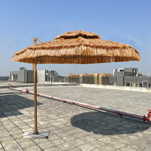Ventes <span class=keywords><strong>en</strong></span> usine Terrasse Extérieure Cour Parapluies Plage Piscine Chaume Parasols avec Bases <span class=keywords><strong>en</strong></span> Stock pour Jardin Application - Product Image 6