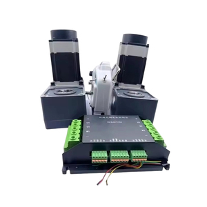 750W 1000W double moteur à engrenages CC sans balais pour châssis sur chenilles <span class=keywords><strong>AGV</strong></span> piste tondeuse à gazon Transport Robot porte-réservoir - Product Image 1