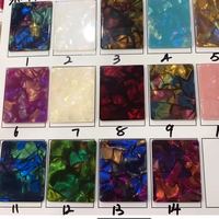 Feuilles d'acétate colorées Feuille d'acétate d'écaille de tortue