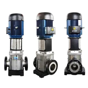 Pompe centrifuge verticale de pompe à eau à haute pression électrique d'acier inoxydable de CNP CDMF150 60HZ