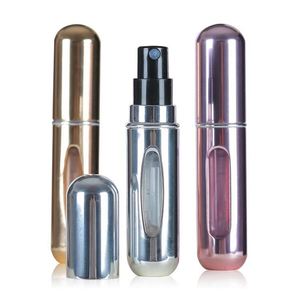High Quality <b>Mini</b> Size Fragrance 8Ml 10Ml Luxury Aluminum Glass Perfume <b>Spray</b> <b>Bottle</b> Custom Packaging Refillable Personal Care - Product Image 1