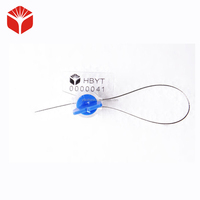Étiquette de fil de joint de mètre de traction de sécurité en plastique personnalisée pour l'eau et le joint de serrure de mètre électrique à des fins de sécurité