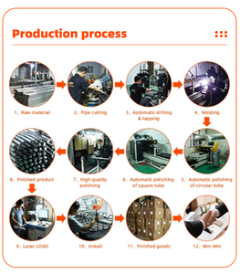 Высококачественная ручка для стеклянных дверей из нержавеющей стали 201/304, изготовленная на заказ, с механизмом открывания/закрывания |   Услуги OEM и ODM - Product Image 4
