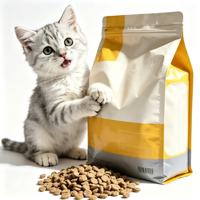 Nourriture sèche pour chat au goût naturel doux, riche en viande, sans additifs, croquettes pour la santé intestinale des chats domestiques, nourriture quotidienne pour animaux de compagnie
