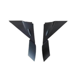 Placa decorativa de plástico para espejo retrovisor triangular Toyota Chr 60118 F4030, accesorio para interior de coche - Product Image 1