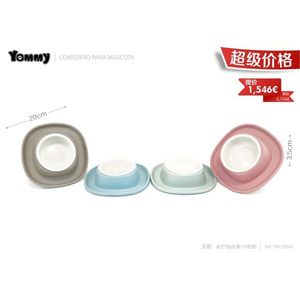 Yommy Pet <b>Feeder</b> 25x19.5x6.5cm Non-Slip Bowl For <b>Cats</b> And Dogs - Product Image 6