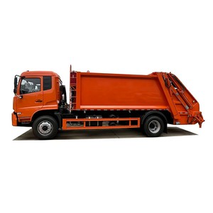 Camion compacteur de déchets de 15 m³, petit camion de compression de déchets, véhicule de collecte de déchets - Product Image 4