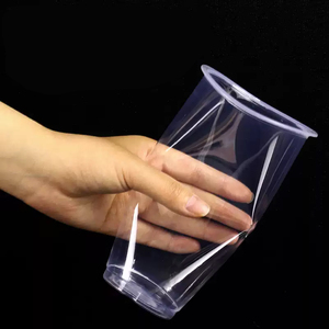 Vasos de Plástico Desechables de 360/500/700 ml con Tapa y Logotipo Personalizado, Vasos de PP para Jugos, Bebidas Boba - Product Image 2