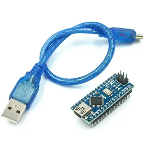 Controlador Rojo Compatible con el Bootloader para Arduino Nano Mini Tipo-C Micro USB, Controlador USB CH340 de 16Mhz ATMEGA328PB - Product Image 2