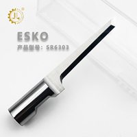 Lame de couteau vibrant en carbure de tungstène ESKO pour fabricant de lames ESKO Konsberg BLD-DR8160, lame de découpe oscillante CNC