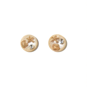 Fashion <b>Stud</b> <b>Earrings</b> 316L Stainless Steel PVD Gold Plating Resistant Sustainable - Product Image 2