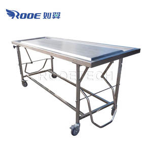 Table d'autopsie en acier inoxydable à prix d'usine pour le <span class=keywords><strong>lavage</strong></span> <span class=keywords><strong>mortuaire</strong></span> et l'embalsamation post-mortem - Product Image 3