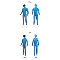 Terbaru dua bagian Neoprene Custom warna-warni Super elastis Yamamoto Glide kulit wanita freewing Wetsuit