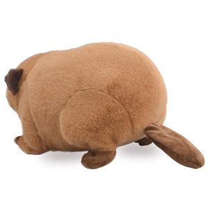 Peluche de castor realista personalizado, animal de peluche con grandes dientes delanteros, muñeco de castor animado, excelente regalo para fiestas de cumpleaños infantiles - Product Image 3