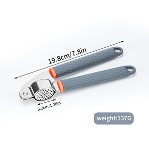 Prensa de Ajo Grande y Resistente con Pelador, Herramienta para Picar y Triturar Ajos y Semillas, Utensilio de Cocina - Product Image 4
