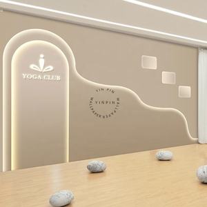 Carta <span class=keywords><strong>da</strong></span> Parati Autoadesiva Stile Crema di Lusso per Club di Bellezza e Salute - Product Image 4