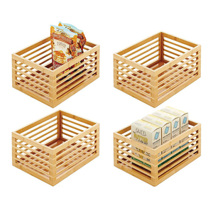 사용자 정의 크기 나무 주최자 대나무 바니시 저렴한 나무 상자 장식 나무 보관 슬레이트 상자 - Product Image 5