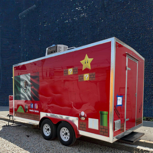 Remorque de nourriture australienne avec porche barbecue remorque de nourriture camion de nourriture entièrement équipé - Product Image 4