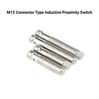 Sensor de Proximidad Inductivo Doingwin M12 con Conector de 3/4 Pines, Interruptor de Detección de Metales