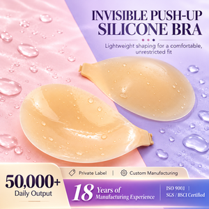 <span class=keywords><strong>Reggiseno</strong></span> Adesivo in Silicone Riutilizzabile per Donna, Morbido Push-up, Senza Spalline, Invisibile, Personalizzabile, Vendita Diretta - Product Image 1