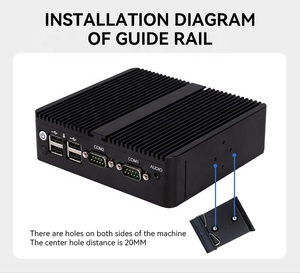 Mini PC NAS industriel X86 neuf, 16 Go DDR5, 512 Go SSD M.2 NVMe, 12e génération N150, 2xi226-V 2.5G, 2xUSB3.2, routeur pare-feu Nano Mini DDR5 R - Product Image 3