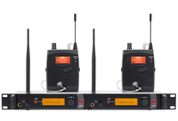 Système de monitoring intra-auriculaire sans fil professionnel Paulkison SR-2050 UHF 500-950 MHz avec garantie de 3 ans et câble de données