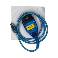 אוטומטי OBD2 אבחון סורק כבל עבור BMW כחול צבע רשות הטבע והגנים K DCAN USB ממשק כבל עם מתג