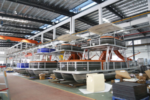 Nuevo Bote Pontón de Energía Renovable para Pesca, Cruceros y Entretenimiento Recreativo de Fábrica - Product Image 2