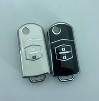 Aksesori suku cadang mobil untuk Mazda 6 Atenza 2005 Demio tanpa kunci masuk casing penutup Fob kunci pintar cangkang 2 3 pemegang tombol