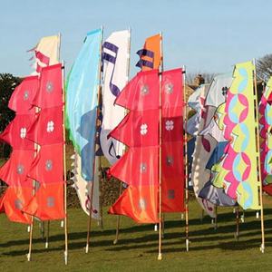 Drapeau d'extérieur <span class=keywords><strong>Bali</strong></span> de 5.6m, couleur personnalisée, festival - Product Image 2