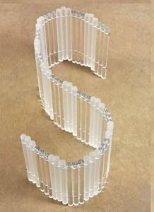 Luxe <span class=keywords><strong>Lucite</strong></span> <span class=keywords><strong>Table</strong></span> <span class=keywords><strong>Base</strong></span> para Display Racks Acessório elegante de mesa de café - Product Image 3