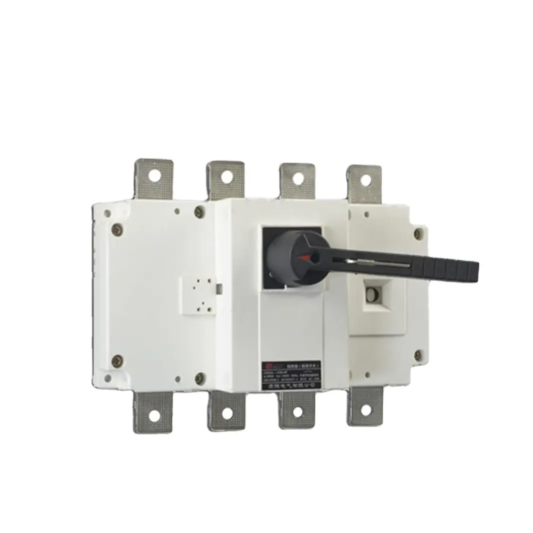 Precio barato de alta calidad interruptor de aislamiento para operación manual 4 polos 250A