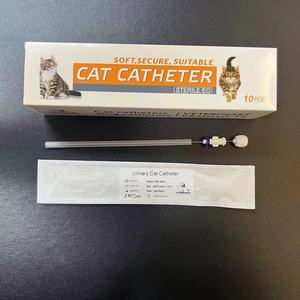 Catéter Urinario Estéril para <span class=keywords><strong>Gatos</strong></span>, Catéter Uretral de 1.0/1.3 mm (Catéter para <span class=keywords><strong>Gatos</strong></span>, Sin Dolor) para Uso Veterinario al Mejor Precio - Product Image 5