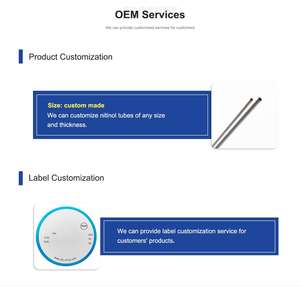 Tubo de Nitinol de Grado Médico - Tubo de Aleación de NiTi Superelástico Biocompatible ASTM F2063, para Stents Coronarios y Marcos de Válvulas Cardíacas - Product Image 3