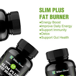 Cápsulas quemagrasas Winstown Slim Plus, píldoras energéticas para adelgazar, píldoras detox, píldoras para bajar de peso, las mejores cápsulas adelgazantes y quemagrasas Plus. - Product Image 5