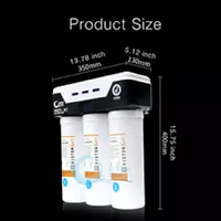Filtre UFF Non électrique UF 3 étapes, système de filtre à eau domestique, Top de Table chaud et froid, distributeur de purificateur d'eau 500GPD