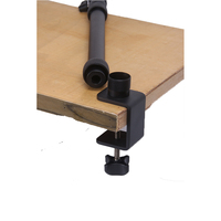 Support de trépied pour Microphone, support de bras à articulage, angle réglable de bureau, pour maquillage avec éclairage annulaire