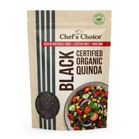 Sachet Doypack Personnalisé Imprimé avec Fenêtre Transparente pour Emballage de Quinoa Bio et Superaliments, Refermable avec Fermeture Ziplock