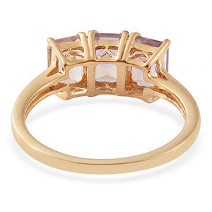 Anillo de Compromiso de Plata de Ley 925 con 3 Piedras, Anillo de Boda de Moissanita, Joyería Elegante, Moderna, para Fiesta Cristiana - Product Image 3