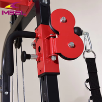 Prix d'usine en gros : Machine de musculation multifonctionnelle pour la maison avec système de croisement de câbles, piliers de musculation et pile de poids de 75 kg