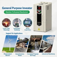 Variador de Frecuencia KingDrive VFD, Variador de CA de 380V Trifásico de 11-75kW para Riego Agrícola y Transportadores, Mejor Precio Garantizado