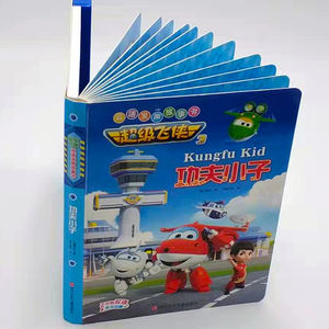 Livre sonore musical personnalisé <span class=keywords><strong>pour</strong></span> bébés et enfants, impression de livre sonore en papier, animaux, phonétique, anglais, livre électronique interactif, bouton audio - Product Image 6