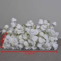 Fleurs et décorations de table de mariage NINI, décoration murale florale élégante personnalisée, arche de fleurs artificielles