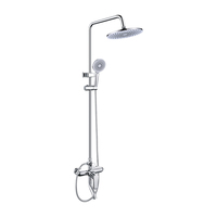 Robinet de Douche Chauffe-Eau Instantané en Laiton, Style Nordique, Design Moderne, Finition Chromée, Jet Doux, Vente en Gros Fabricant