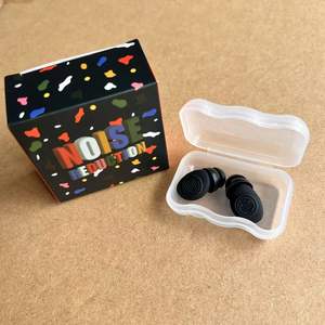 Super Macio Novo Design Ruído Cancelando Dormir Estudar Viagem Confortável Silicone Tampões para Dormentes Laterais - Product Image 5