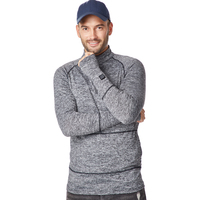 Doublure chauffante électrique pour hommes et femmes, ultra-léger, à manches longues, doublure, sous-vêtements, couches de base, fabrication
