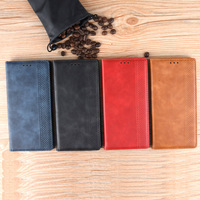 Étuis de téléphone portable pour Samsung S25 Edge S24 Ultra S21 sac à main magnétique portefeuilles en cuir couverture de livre à rabat pour iPhone 15 Pro Max