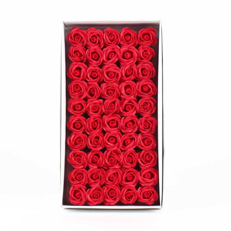Rouge vif (commande minimum de 50 fleurs,