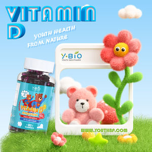 Gomme di vitamina D3 per famiglie, integratore masticabile al gusto fragola, supporto quotidiano per le ossa, assorbimento del calcio, mantenimento del sistema immunitario - Product Image 6